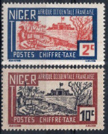 NIGER Timbres-Taxe N°9** & 12** Neufs Sans Charnières TB Cote : 1€50 - Neufs