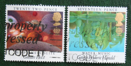 EUROPA CEPT Music Muzik (Mi 1027-1028) 1985 Used Gebruikt Oblitere ENGLAND GRANDE-BRETAGNE GB GREAT BRITAIN - Used Stamps