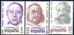 326 Espagne Ecrivains Writers MNH ** Neuf SC (ESP-163) - Scrittori