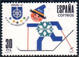 326 Espagne Ski MNH ** Neuf SC (ESP-158) - Sci