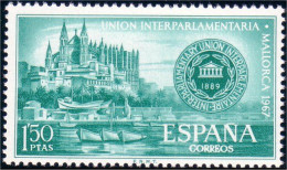 326 Espagne 1967 Majorca Palma Cathedral MNH ** Neuf SC (ESP-25) - Klöster