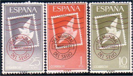 326 Espagne 1961 Stamp Day Journée Du Timbre MH * Neuf Ch (ESP-12) - Giornata Del Francobollo