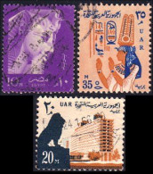 316 Egypte Ramses II Hieroglyphs Lion (EGY-135) - Used Stamps