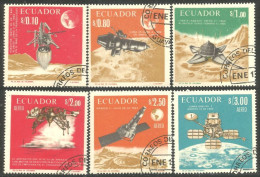 314 Equateur Ecuador Espace Space Satellite Communications (ECU-152) - Amérique Du Sud
