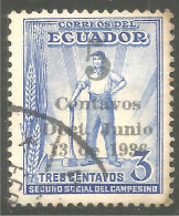 314 Equateur 1936 Travailleur Worker (ECU-132) - Equateur
