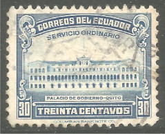 314 Equateur 1944 Palais Gouvernement Palace (ECU-135a) - Equateur