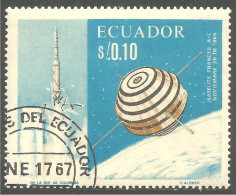 314 Equateur 1967 Espace Space Satellite (ECU-104b) - América Del Sur