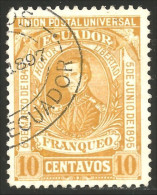 314 Equateur 1896 Elizalde 10c Ocre (ECU-66) - Equateur