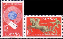 326 Espagne 1971 Chariot Cheval Chevaux Horses MNH ** Neuf SC (ESP-301) - Nuovi