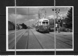 PHOTO  TRAM LIGNE 90 CHARLEROI ANDERLUES LEVAL LA LOUVIERE BINCHE PERONNES TRIVIERES SAINT VAAST REPRO - Binche