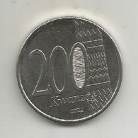 ANGOLA 200 KWANZAS 2022 - Angola