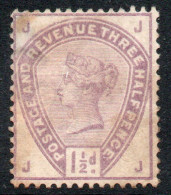 REINO UNIDO – GREAT BRITAIN Sello Nuevo Sin Goma De 1½ Penique REINA VICTORIA Años 1883-84 – Valorizado En U$S 120.00 - Unused Stamps