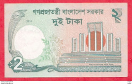 Bangladesh --2 Taka----2011---UNC--(205) - Bangladesch