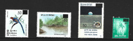 SRI LANKA. Collection De Timbres Surchargés (overprinted) Pour 2005. RARE. - Sri Lanka (Ceylon) (1948-...)