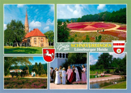 73276842 Schneverdingen Lueneburger Heide Kirche Park  Schneverdingen - Schneverdingen