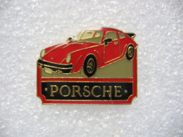 Pin's D'une Porsche De Couleur Rouge - Porsche