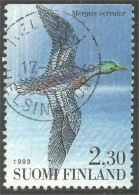 396 Finland 1993 Oiseau Bird HELSINKI Canard Duck Ente Anatra Pato Eend (FIN-178b) - Patos