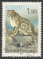 396 Finland 1989 Félin Feline HELSINKI Panthère Panther Leopard Lepard Jachtluipaard (FIN-179a) - Oblitérés