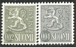 396 Finland Armoiries Coat Of Arms Lion MNH ** Neuf SC (FIN-91a) - Nuovi