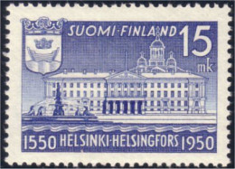 396 Finland Helsinki MH * Neuf CH (FIN-15) - Nuovi