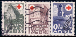 396 Finland Red Cross Hattula Hameenlinna Viipuri (FIN-1) - Oblitérés