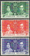 393 Falklands Jubilee 1937 MH * Neuf CH (FAL-2b) - Case Reali