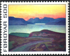 392 Faroe Mikines Painting Tableau MNH ** Neuf SC (FAR-12c) - Other & Unclassified