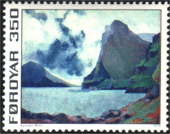 392 Faroe Mohr Tableau Painting MNH ** Neuf SC (FAR-10c) - Autres & Non Classés