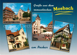 73272969 Mosbach Baden Palmsches Haus Stiftskirche Ehem Burg Rathaus Haus Kickel - Mosbach