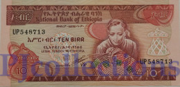 ETHIOPIA 10 BIRR 1991 PICK 43b UNC - Ethiopië