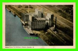 FORT WILLIAM, ONTARIO - WATER FRONT - ANIMATED WITH SHIPS - PECO - - Altri & Non Classificati