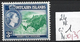 PITCAIRN 24 ** Côte 1 € - Pitcairn