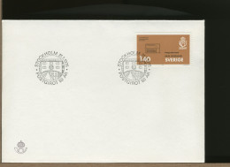 SVEZIA SVERIGE - FDC 1975 -   STOCKHOLM  POSTGIROT  -  OROLOGIO WATCH  CLOCK - Orologeria