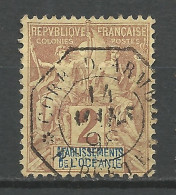 OCEANIE N° 2 CACHET CORR D'ARMEE / Used - Used Stamps