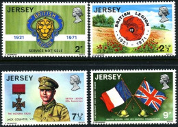 1971_Royal_British_Legion_ Unmounted Mint Nb1 - Jersey