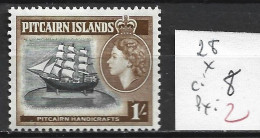 PITCAIRN 25 * Côte 8 € - Pitcairn Islands