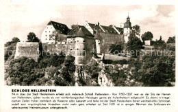 73271895 Heidenheim Brenz Schloss Hellenstein Mit Schlossgaststaette Franckh Chr - Heidenheim