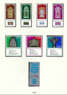 ISRAEL Ca.1972-73: Lot De Neufs** Avec Tabs - Unused Stamps (with Tabs)