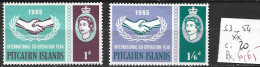 PITCAIRN 53-54 ** Côte 20 € - Pitcairn