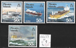 PITCAIRN 256 à 59 ** Côte 8 € - Pitcairninsel