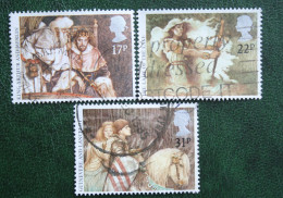 ARTHURIAN LEGENDS (Mi 1039-1041) 1985 Used Gebruikt Oblitere ENGLAND GRANDE-BRETAGNE GB GREAT BRITAIN - Used Stamps