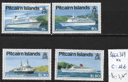 PITCAIRN 366 à 69 ** Côte 11 € - Pitcairn