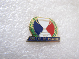 PIN'S    RALLYE DE PICARDIE 1991 - Rallye