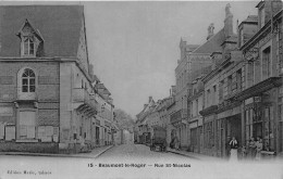 27-BEAUMONT-LE-ROGER- RUE SAINT NICOLAS - Beaumont-le-Roger