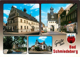 73268958 Bad Schmiedeberg Rathaus Au Tor Heimatstube Galerie Haus Bismarck Kurha - Bad Schmiedeberg