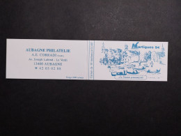 Carnet Privé 1993 - Martigues 13 -  Aubagne Philatélie 10x0.10 Briat La Venise Provençale - Sonstige & Ohne Zuordnung