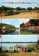 73268255 Grosszerlang Blick Ueber Die Felder Bootshaus Paelitzsee Badesteg Gross - Zechlinerhütte