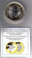 FINLANDIA 2008 5 EURO Scienza E Ricerca Fdc In Box - Finnland