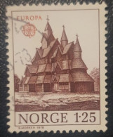 Norway 1.25Kr Used Stamp Monuments - Gebraucht