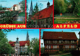 73266047 Alfeld Leine Leinebruecke St Nicolaikirche Anlagen Rathaus Marktplatz H - Alfeld